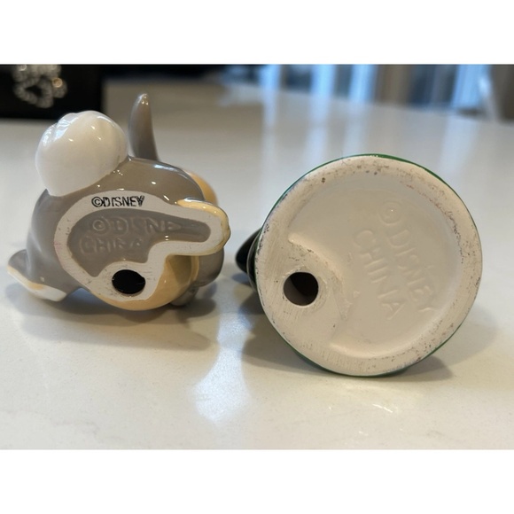 Vintage Set Walt Disney THUMPER & FLOWER from Movie Bambi Hand Painted Figurines - Picture 6 of 6